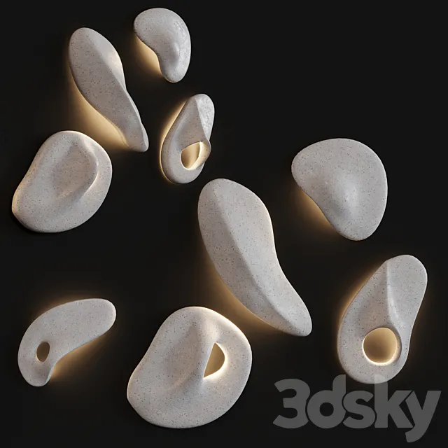 Rogan Gregory Illuminated Sculpture 3D Model