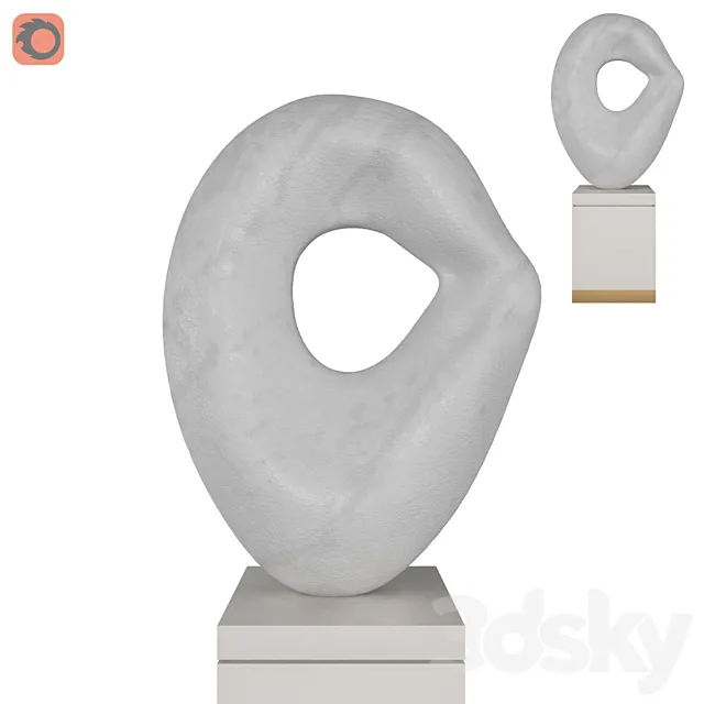 roger reutimann sculpture 3DModel roger reutimann sculpture 3DModel