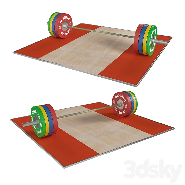 Rogue Operator Bar 3.0 vs plates 3D Model Free Download