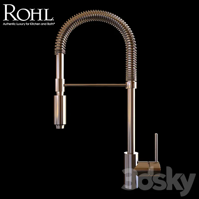 Rohl LS64 Kitchen Faucet 3D Model