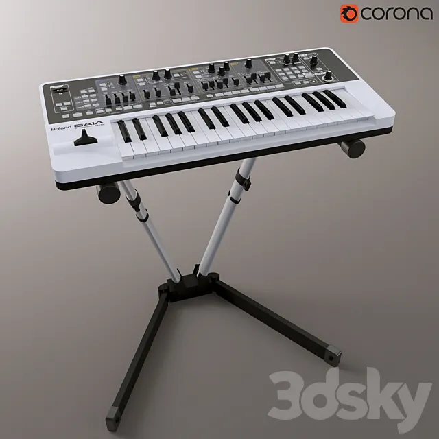 Roland Gaia SH-01 3D Model