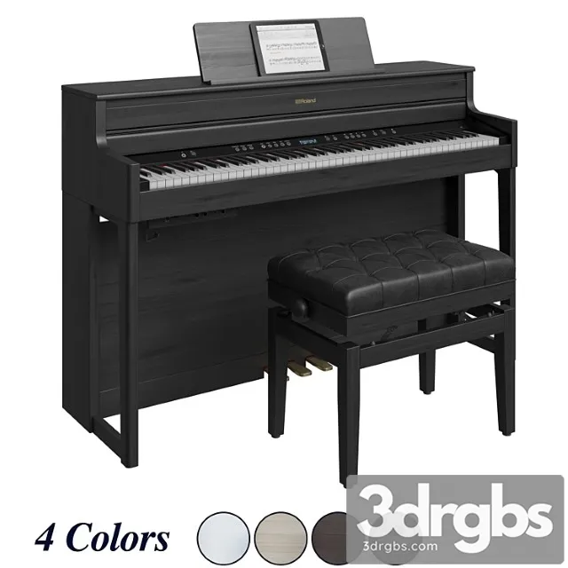 Roland hp 704 3D Model Download