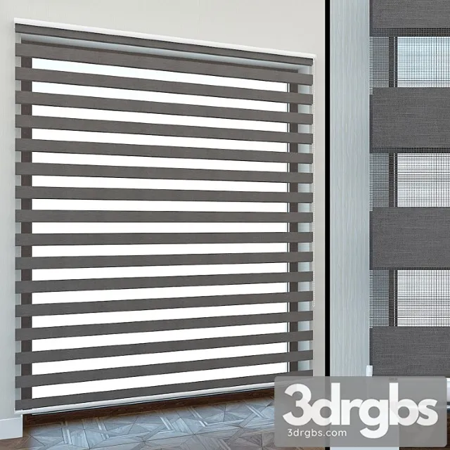 Role Curtains Day Night 1 3D Model Download