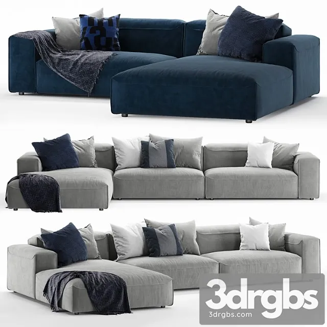 Rolf benz 552 mio sofa set 2 3D Model Download Rolf benz 552 mio sofa set 2 3D Model Download