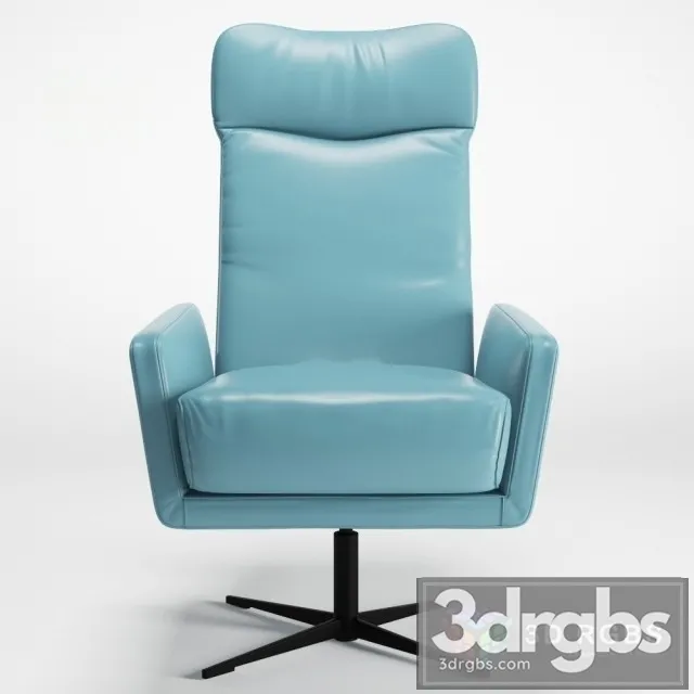 Rolf Benz 560 Armchair 3D Model Download