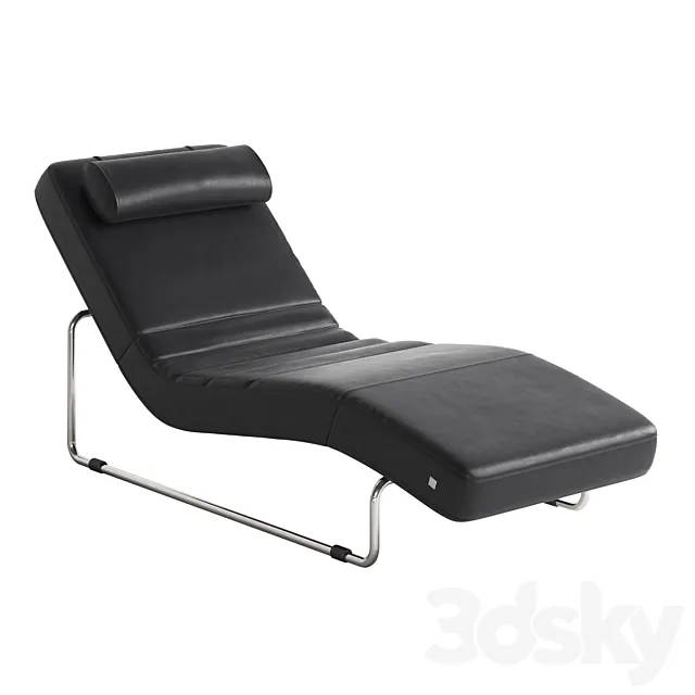 Rolf Benz 680 Lounge Chair 3D Model Rolf Benz 680 Lounge Chair 3D Model