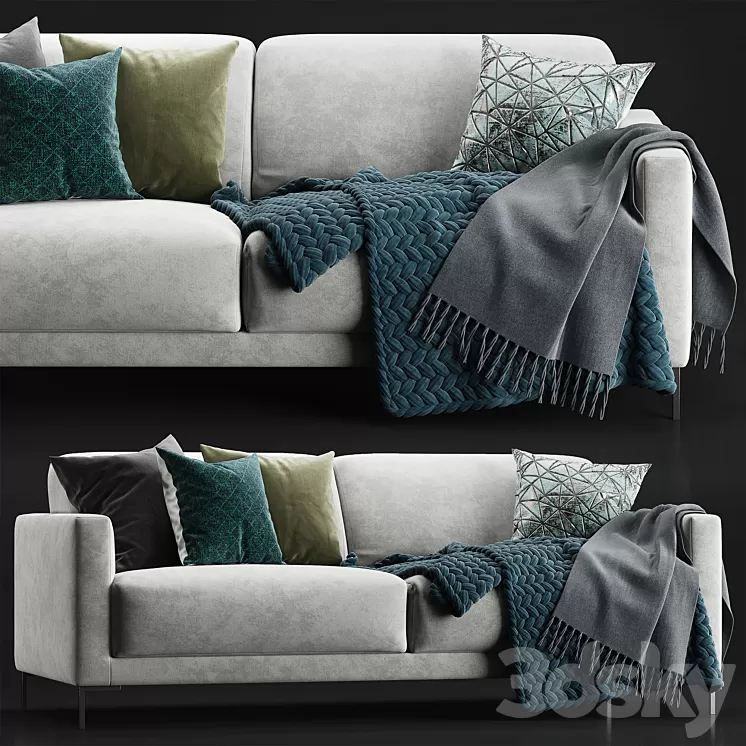 Rolf benz Freistil 141 sofa 3D Model