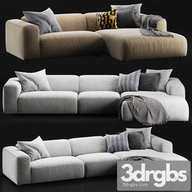 Rolf Benz Freistil 187 Sofa Set 3D Model Download Rolf Benz Freistil 187 Sofa Set 3D Model Download