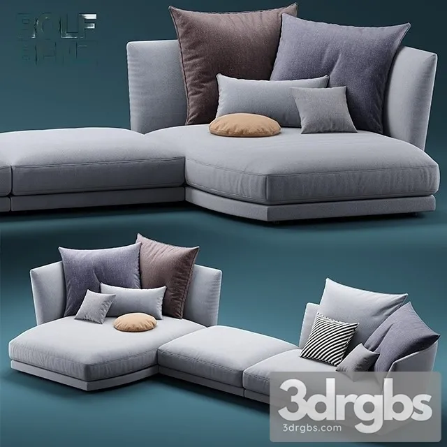 Rolf Benz Tondo 01 3D Model Download Rolf Benz Tondo 01 3D Model Download