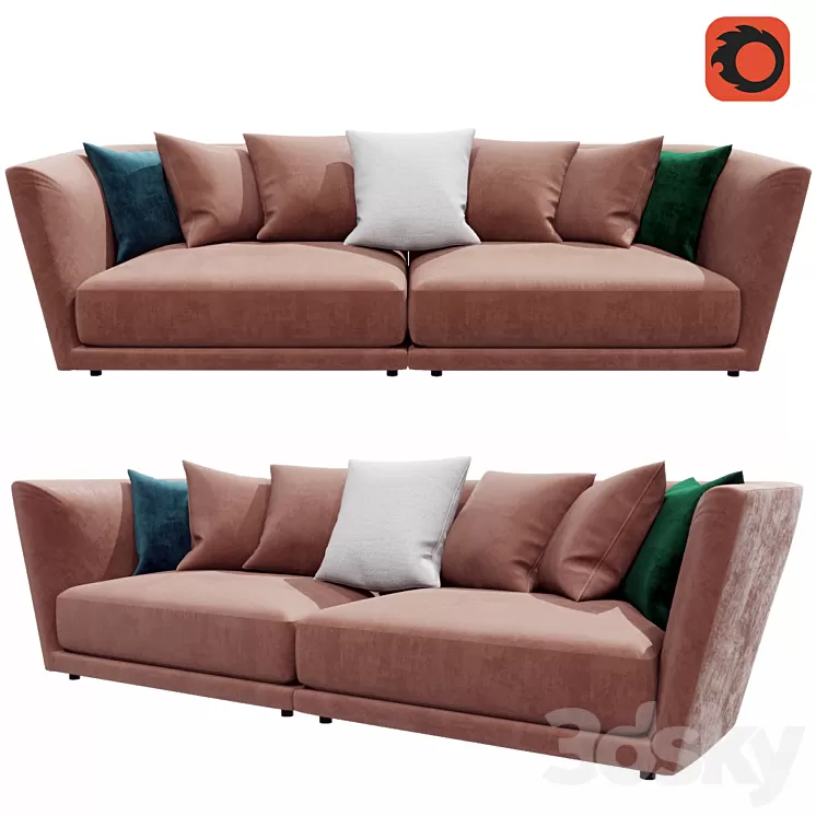 Rolf benz tondo 3D Model Rolf benz tondo 3D Model