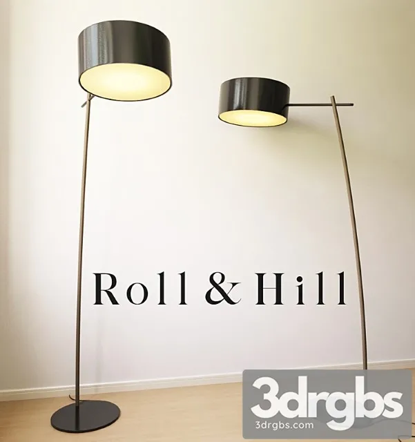 Roll And Hill Lamp 1 3D Model Download