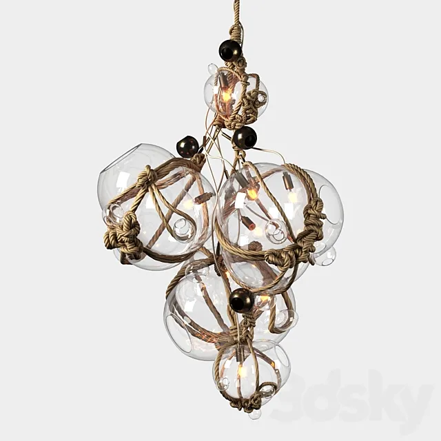 Roll & Hill Knotty Bubbles 3D Model Roll & Hill Knotty Bubbles 3D Model