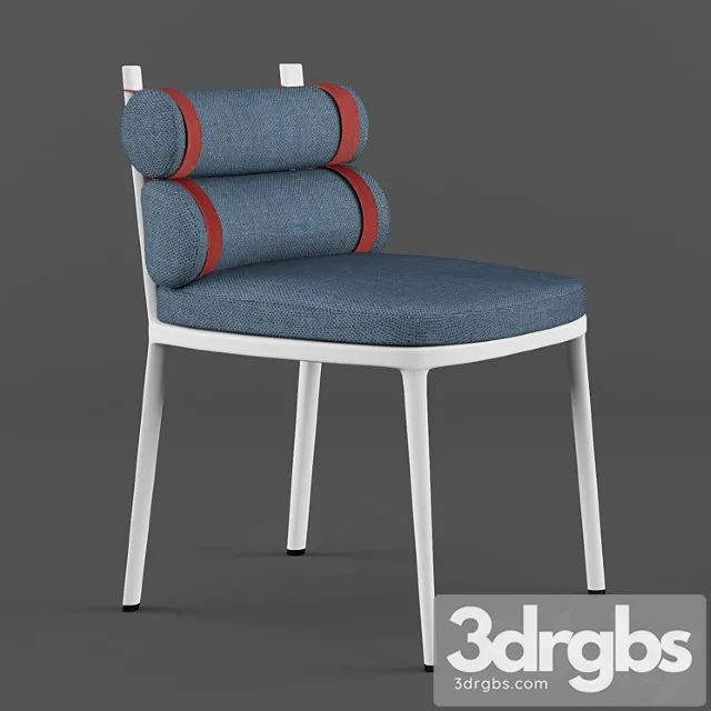Roll kettal dining chair 2 3D Model Download Roll kettal dining chair 2 3D Model Download
