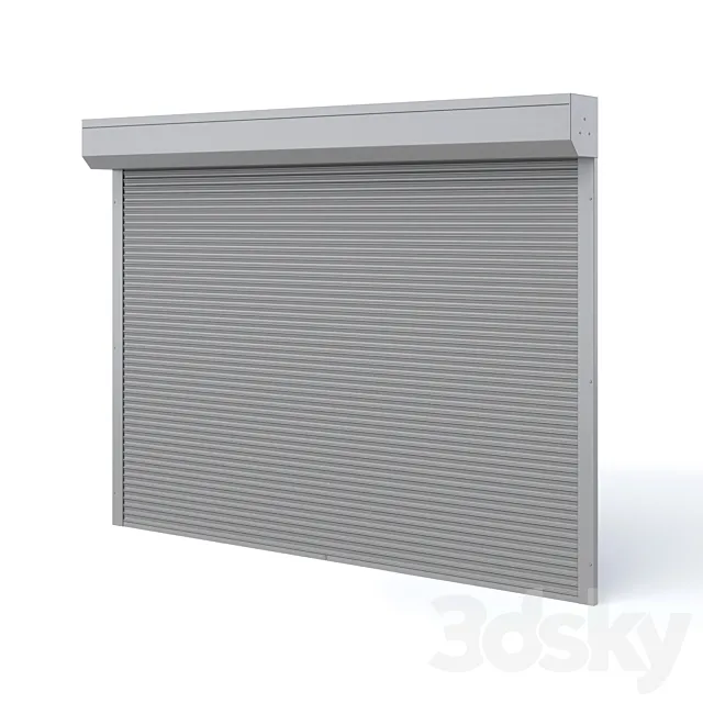 Roll shutter systems 3D Model
