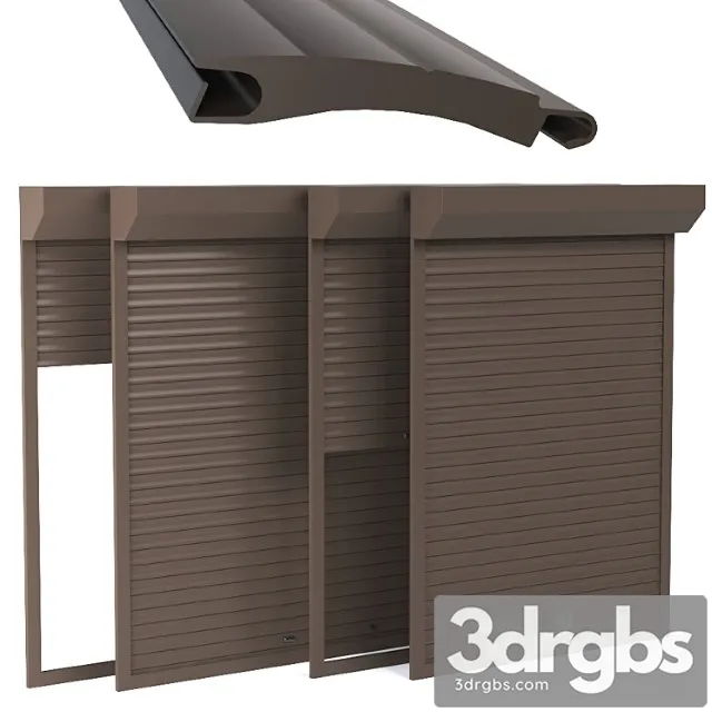 Roll shutter systems 6 3D Model Download Roll shutter systems 6 3D Model Download