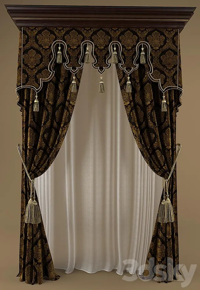 Roller Blind 3D Model