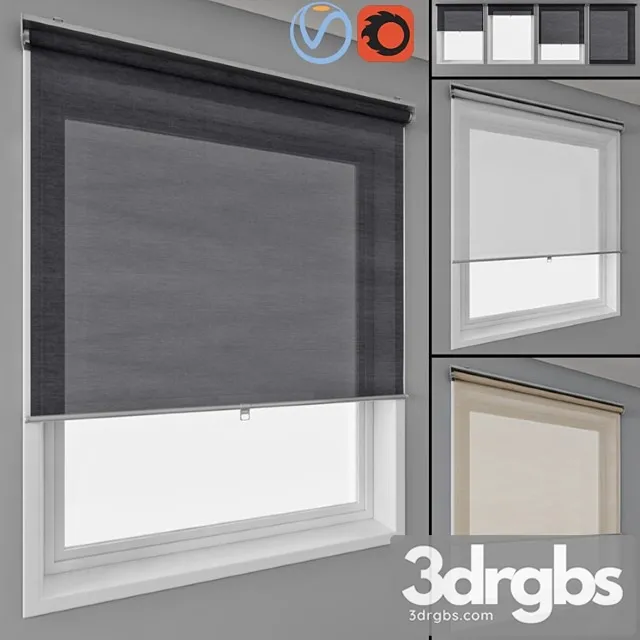 Roller blinds ikea and window Roller blinds ikea and window