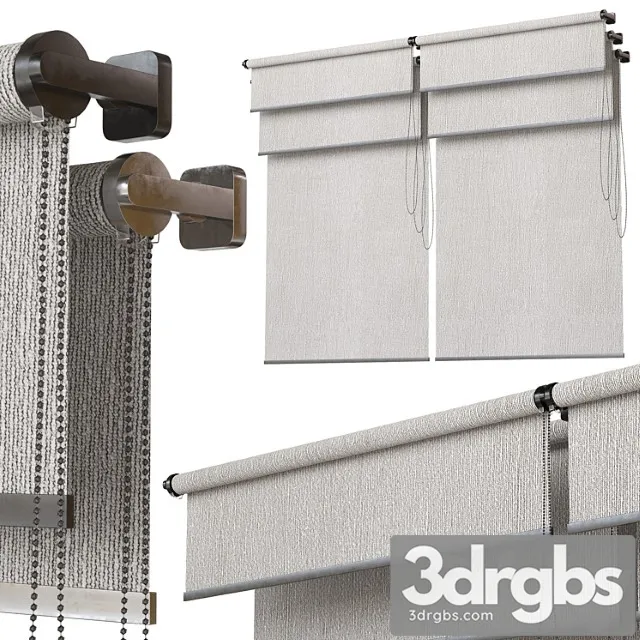 Roller blinds. set 10 Roller blinds. set 10