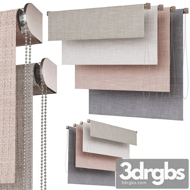 Roller blinds. set 22 Roller blinds. set 22