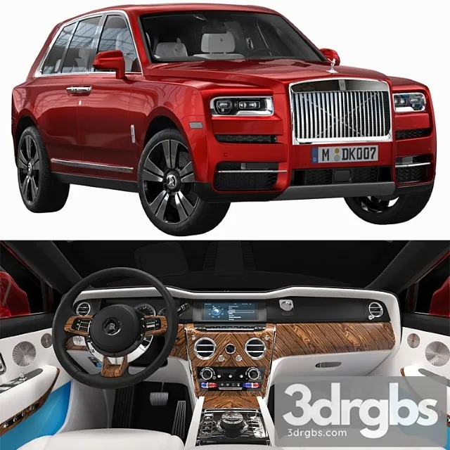 Rolls-Royce Cullinan 3D Model Download