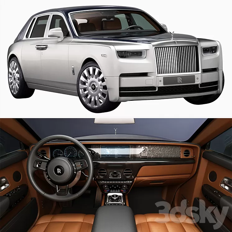 Rolls-Royce Phantom 3D Model