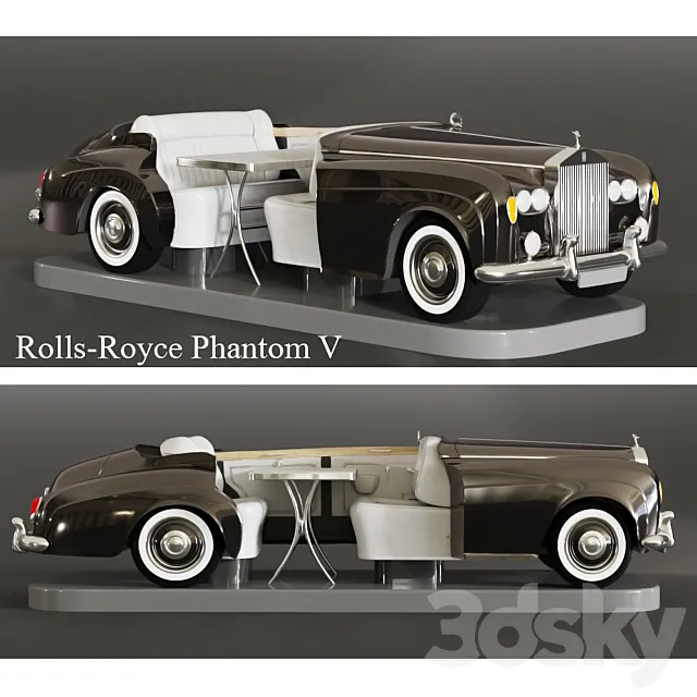 Rolls-Royce Phantom V 3D Model