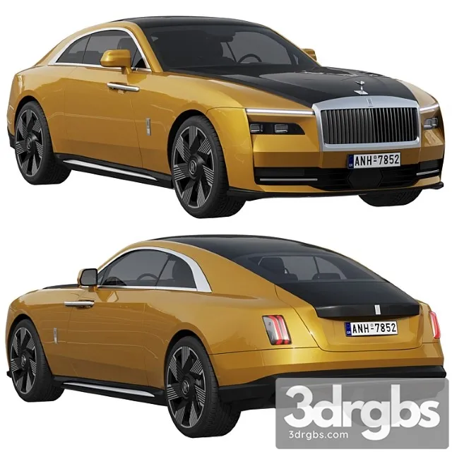 Rolls Royce Spectre 3D Model Download