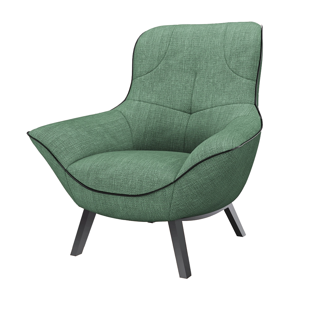 Rom – Armchair Rico 1 3D Model