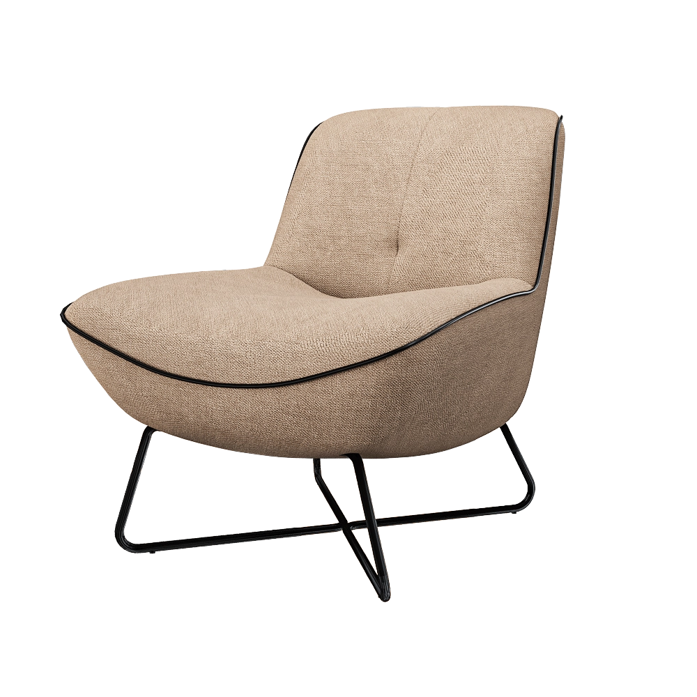 Rom – Armchair Rico 2 3D Model