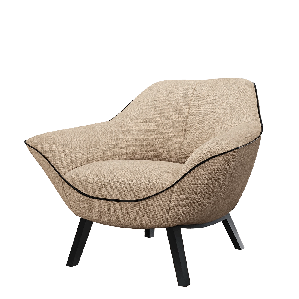 Rom – Armchair Rico 3 3D Model