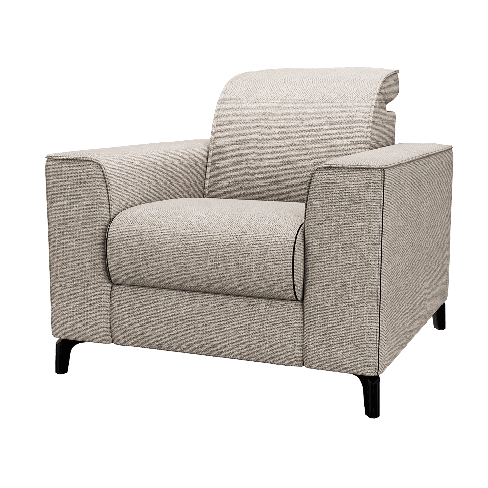 Rom – Armchair Triton b90 3D Model