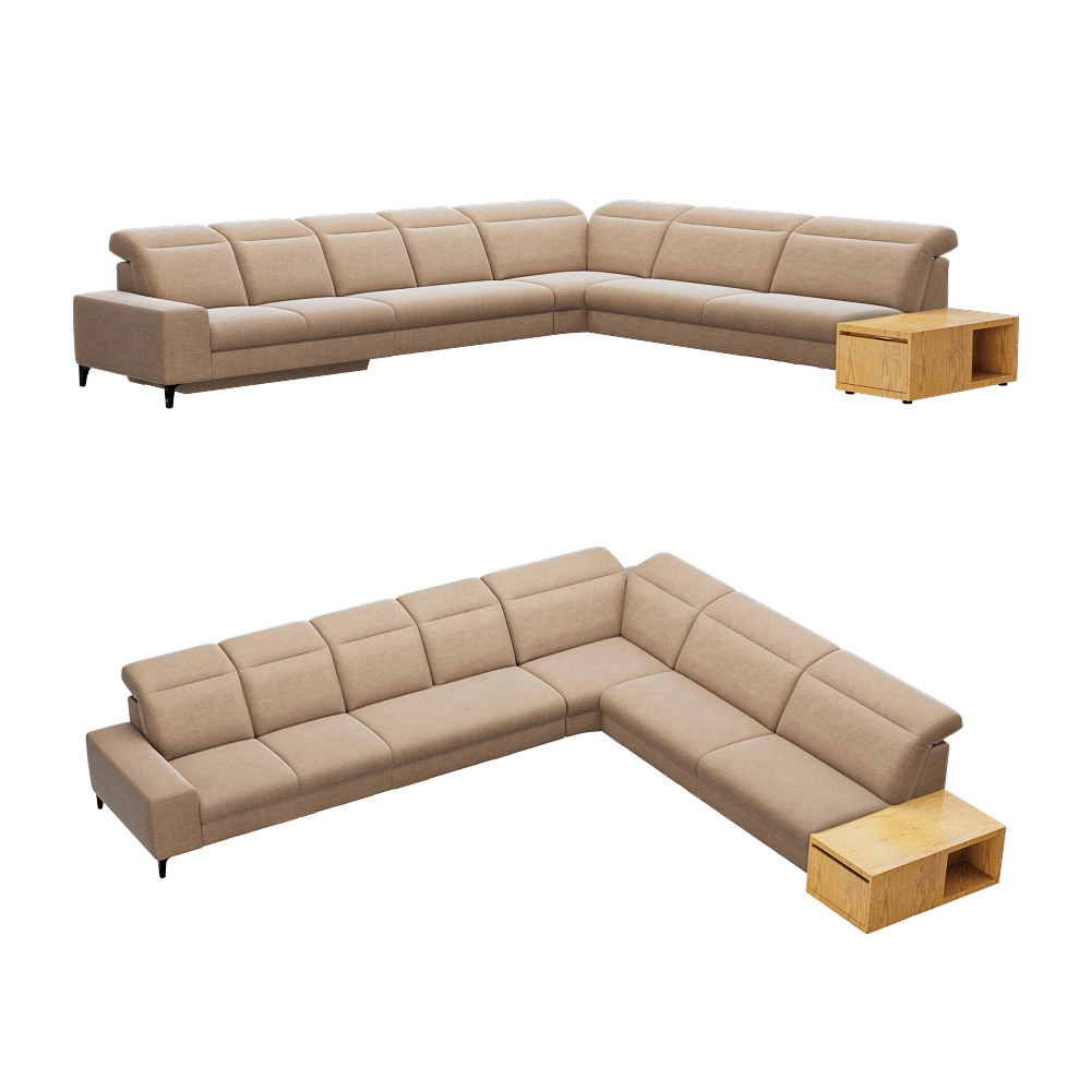 Rom – Sofa Dalmas 1 3D Model Rom – Sofa Dalmas 1 3D Model
