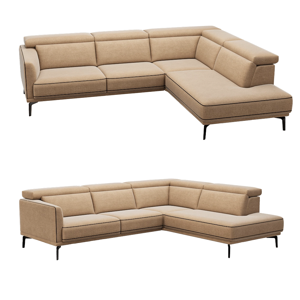 Rom – Sofa Kingston 2 3D Model Rom – Sofa Kingston 2 3D Model