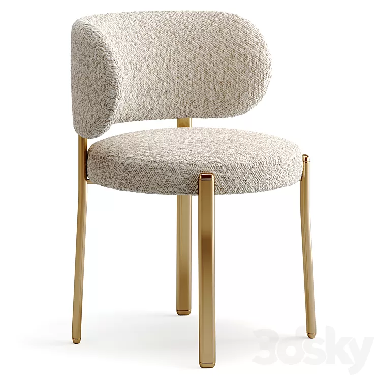 Roma chair by TURRI 3D Model Free Download