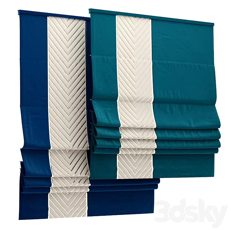 Roman blind 104 3D Model Free Download