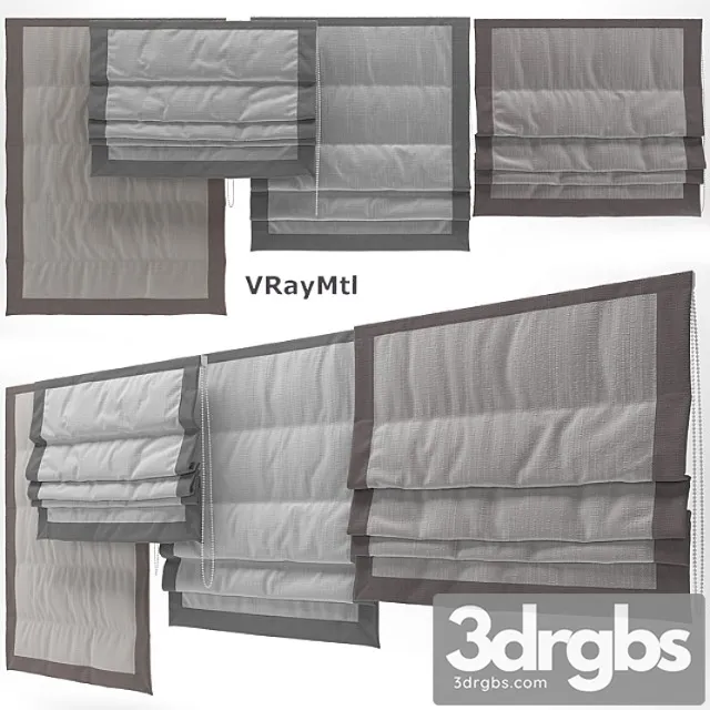 Roman blind 2 3D Model Download