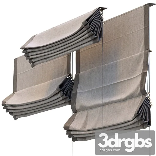 Roman blind 3D Model Download