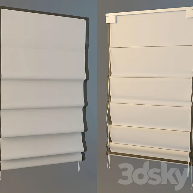 Roman blind 3DModel