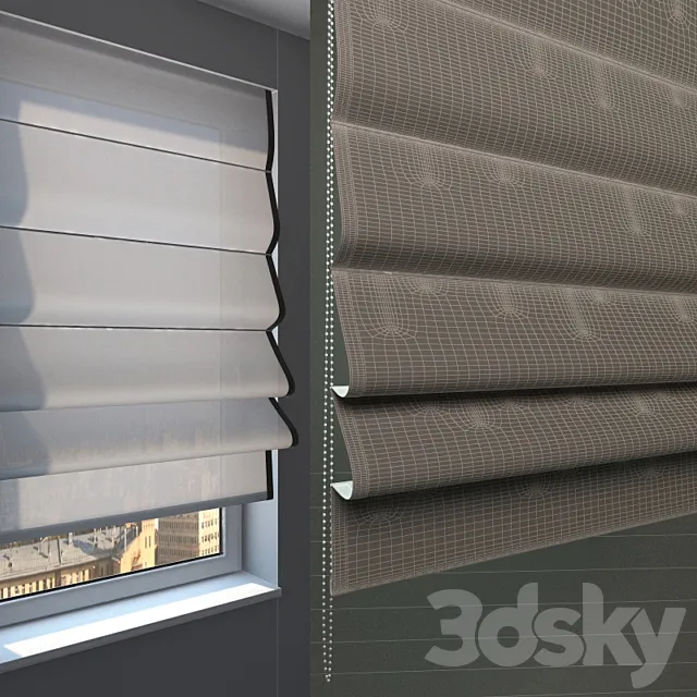Roman blind 3DModel
