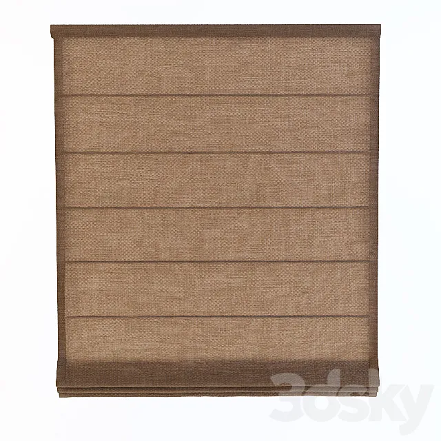 Roman blind 3DModel Roman blind 3DModel