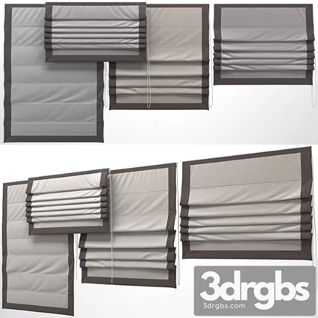 Roman blind 6 3D Model Download