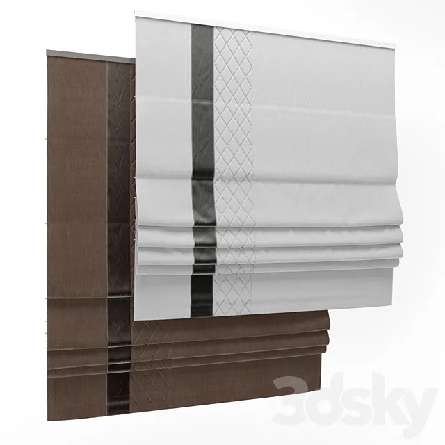 Roman Blind 60 3D Model Roman Blind 60 3D Model