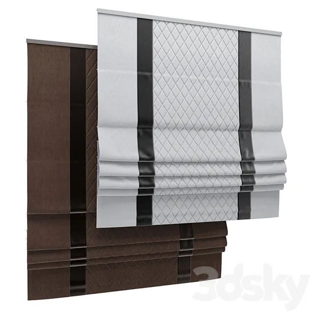 Roman Blind 61 3DModel Roman Blind 61 3DModel