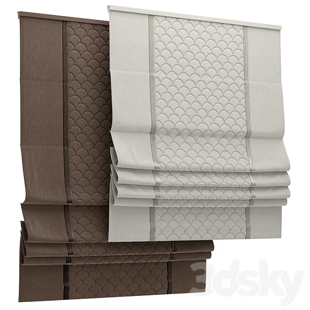 Roman blind 77 3D Model