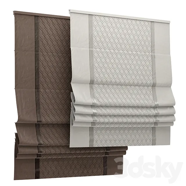 Roman blind 86 3D Model