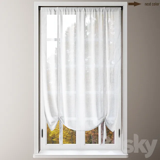 Roman Blinds 13 3DModel