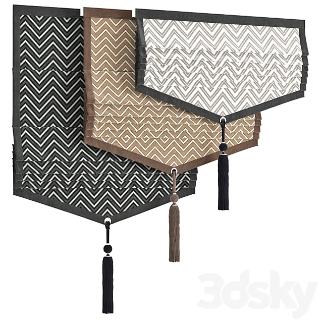 Roman curtain 71 part 2 3D Model Roman curtain 71 part 2 3D Model