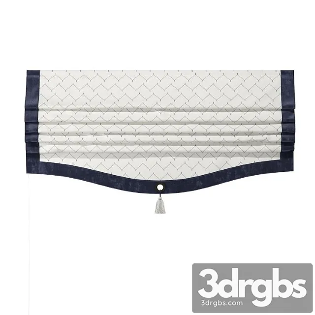 Roman Curtain Arisa 04 3D Model Download