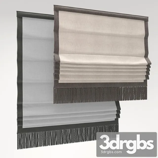 Roman Curtain part 1 3D Model Download