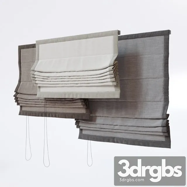 Roman Shade 2 3D Model Download